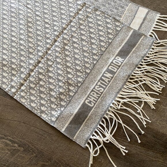 Dior Oblique Cashmere Scarf - Picture 3 of 6